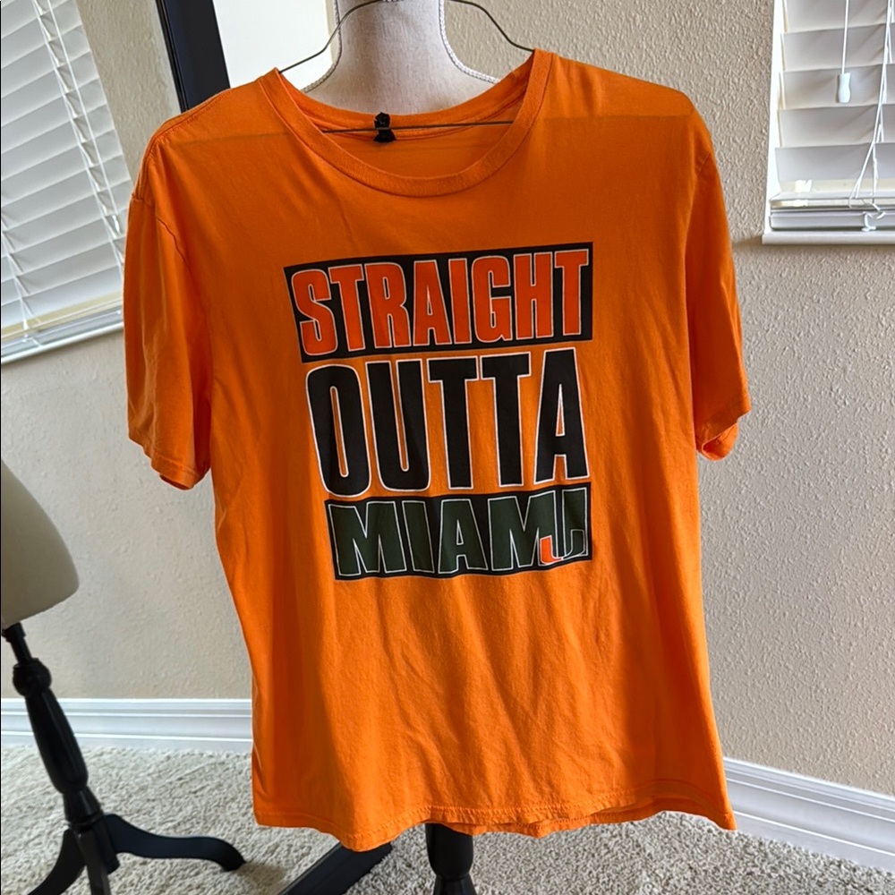 Orange Graphic T-Shirt